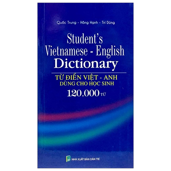 Sách - Từ Điển Việt - Anh Dùng Cho Học Sinh 120.000 Từ