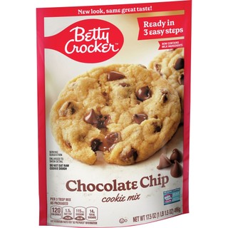 Betty Crocker Bột Làm Bánh Quy Chocolate Chip Cookie Mix 496g (đã có sẵn chocolate chip)