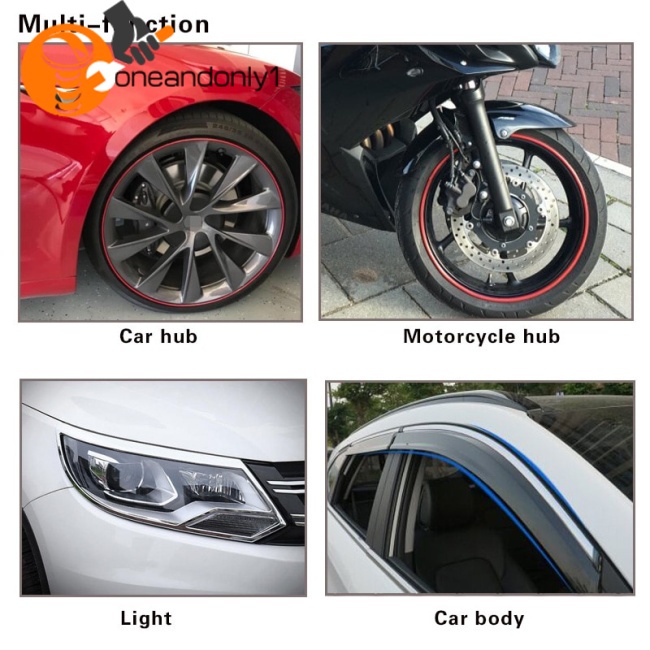 Cuộn Dây Cao Su 8M Viền Bảo Vệ Vành Bánh Xe Hơi Chuyên Dụng