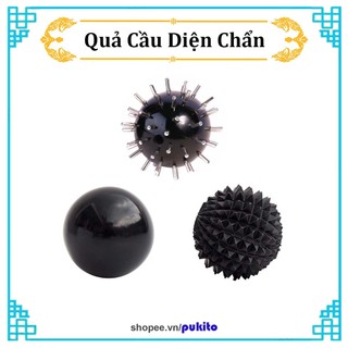 Dụng cụ tập vật lý trị liệu quả cầu đinh, quả cầu gai, quả cầu sừng láng - dụng cụ diện chẩn