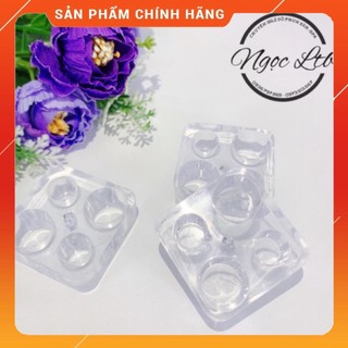 Đế mica 4 lỗ đựng mực phun xăm
