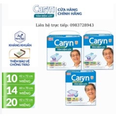 Tấm đệm lót caryn (loại siêu thấm và siêu mỏng nhẹ)