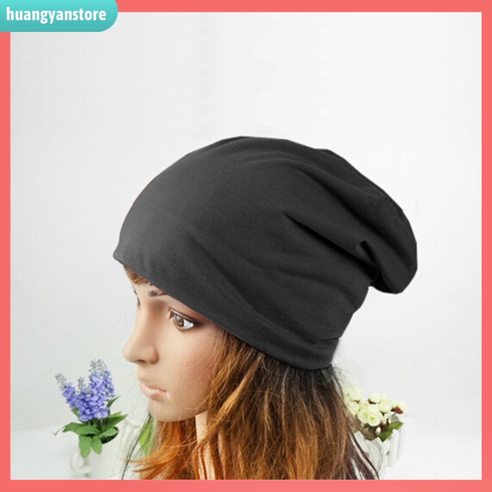 HY| Mũ trùm đầu dệt kim phong cách hip-hop cá tính cho nam và nữ