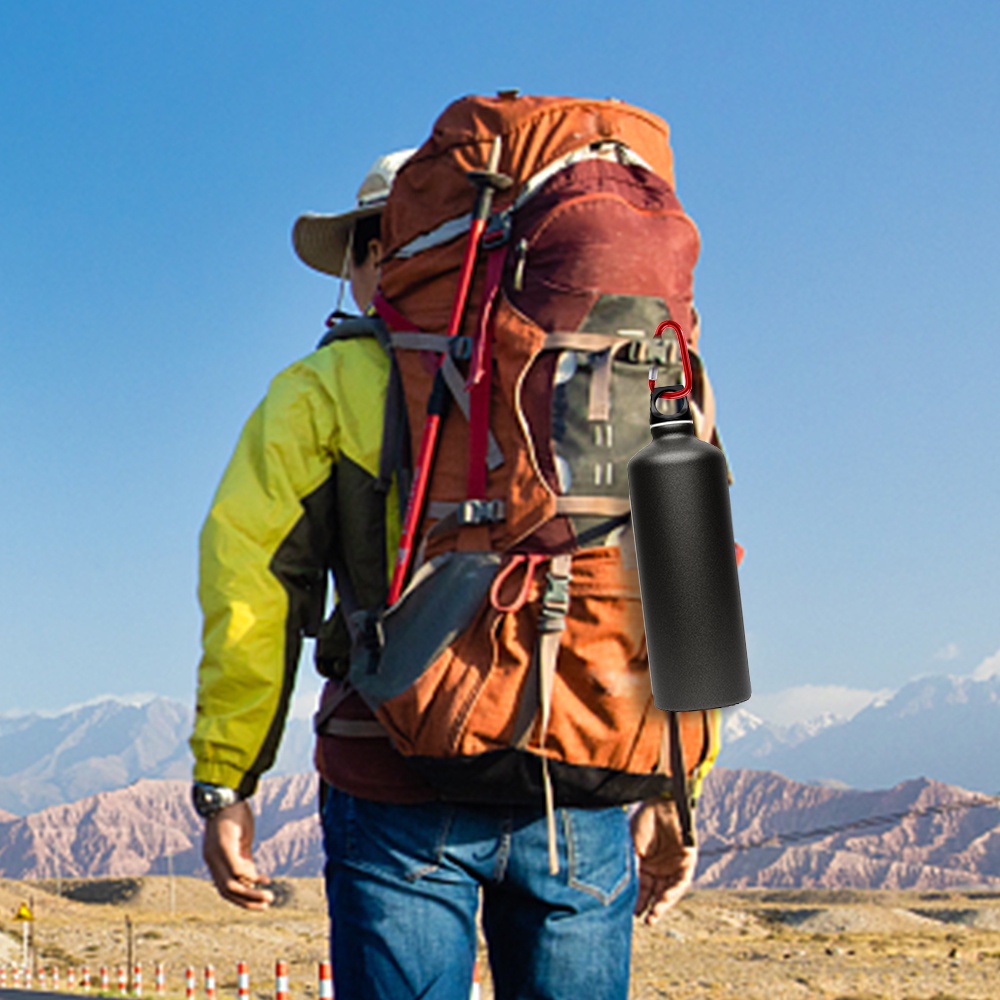 Móc Khóa Chữ D 4 Kích Cỡ Bằng Hợp Kim Nhôm Nhiều Màu Sắc Dùng Khi Leo Núi / Cắm Trại