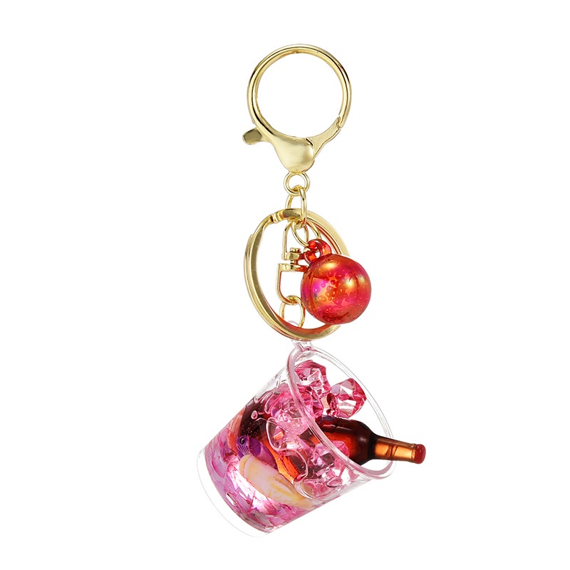 Móc Khóa Hình Ly Bia / Trà Sữa / Túi Xách Handmade Độc Đáo