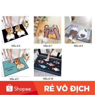[RẺ VÔ ĐỊCH] THẢM LAU CHÂN 3D