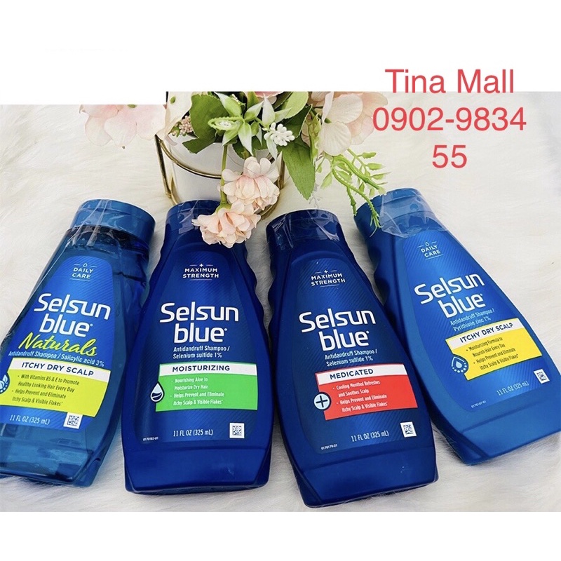 Dầu gội sạch gàu Selsun MỸ 325ml