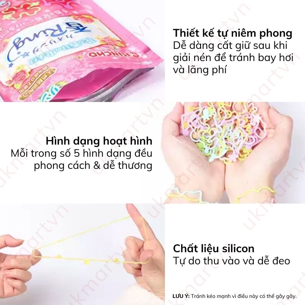 Vòng Đeo Tay Đuổi Muỗi Cho Bé Số 1 Nhật Bản Kincho 30 Chiếc/Túi