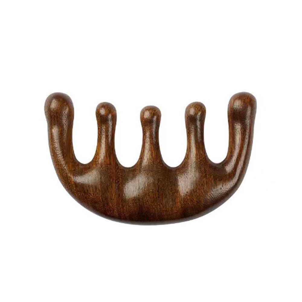 1 Lược Gỗ Đàn Hương Chải Tóc Mát Xa Da Đầu