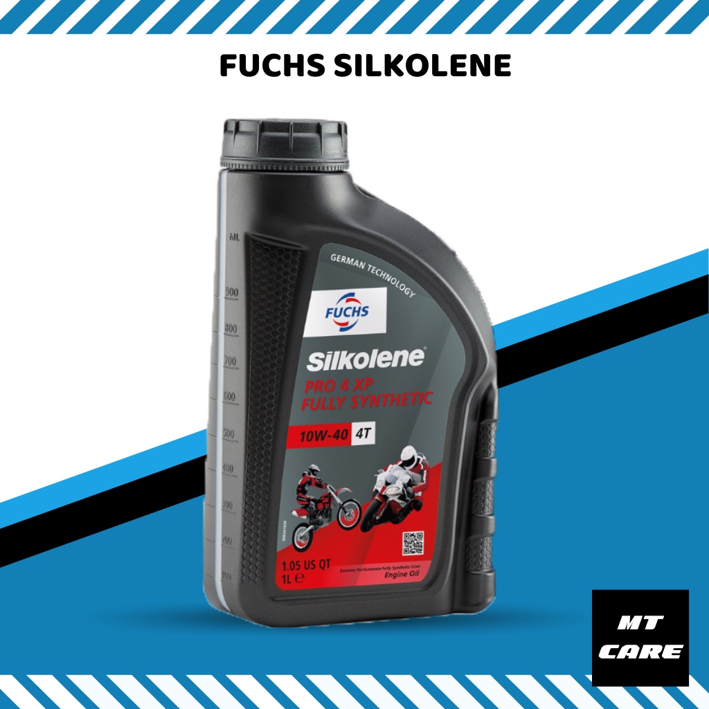Fuchs Silkolene Pro XP nhớt tổng hợp siêu cao cấp cho xe số, côn tay moto