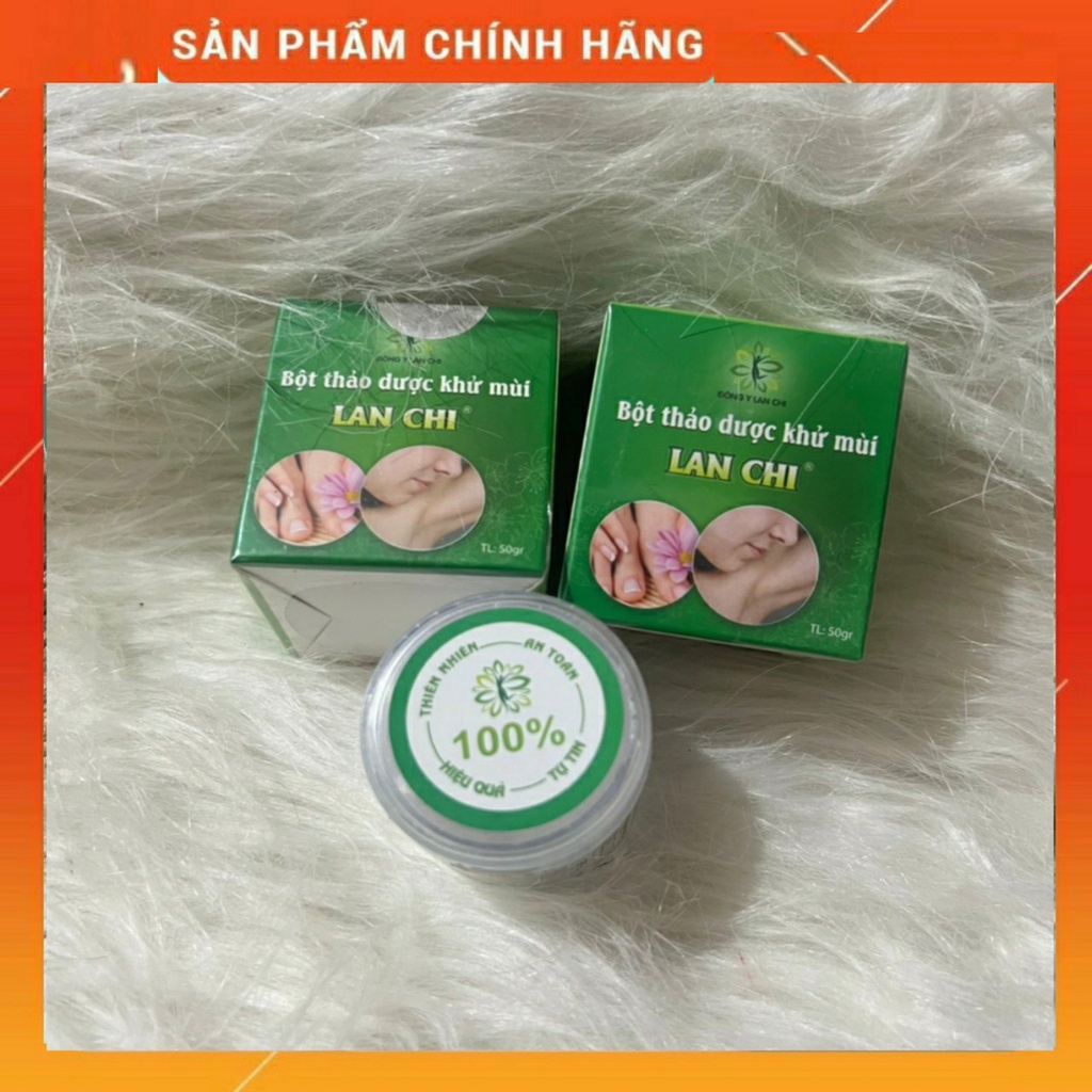 Bột Khử Mùi Hôi Nách , Hôi Chân ,Mùi Cơ Thể Đông Y LaN cHI