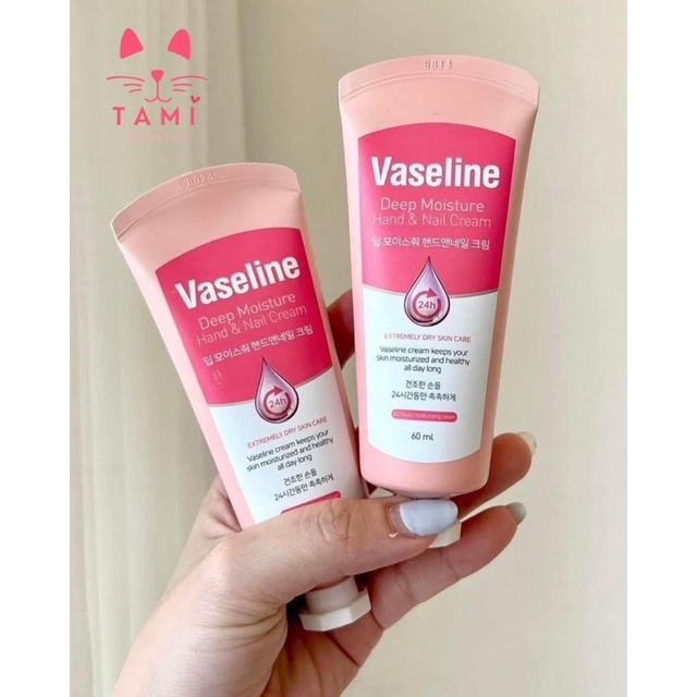 Kem Dưỡng Da Tay và Móng Tay Vaseline Deep Moisture Hand & Nail Cream
