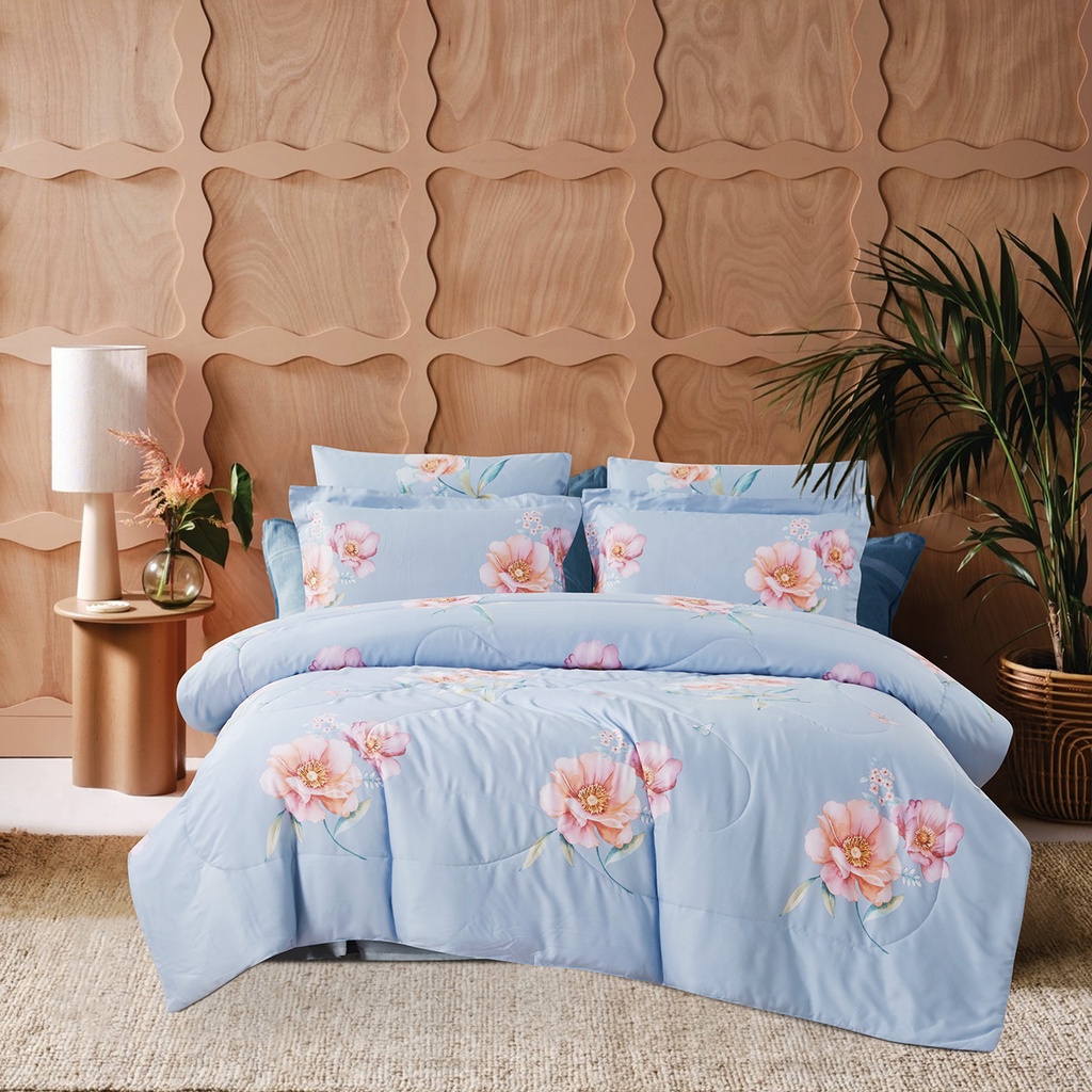 Bộ chăn ga lụa tencel STUDIO 77 "FIONE" - 7 món