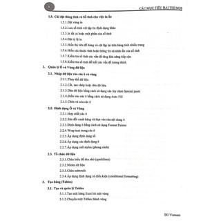 Sách Microsoft Office Excel 2016