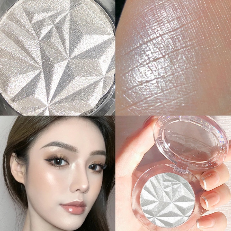 Bảng Phấn Má Hồng Hai Màu Độ Bóng Cao Tạo Khối Trang Điểm Mặt Tự Nhiên Mềm Mịn