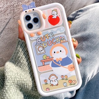 Ốp Lưng Nơ Iphone/Android Trong Suốt - Cute Duck