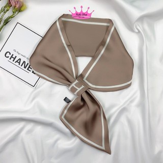 Khăn quàng cổ lụa cao cấp, khăn lụa quàng cổ,  khăn choàng lụa dài thời trang