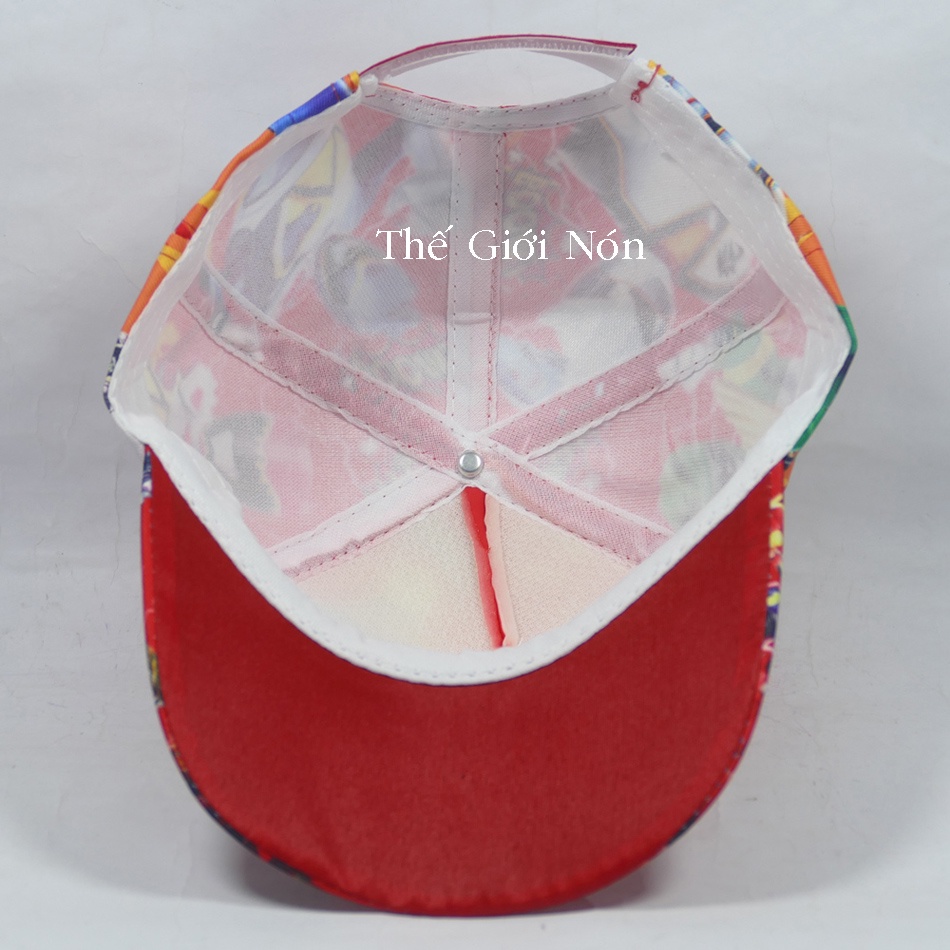 Mũ lưởi trai cho bé từ 1 đên 2 tuổi có hình siêu nhân đẹp mắt. Nón kết có chất liệu vải chắt chắn phù hợp cho bé nam