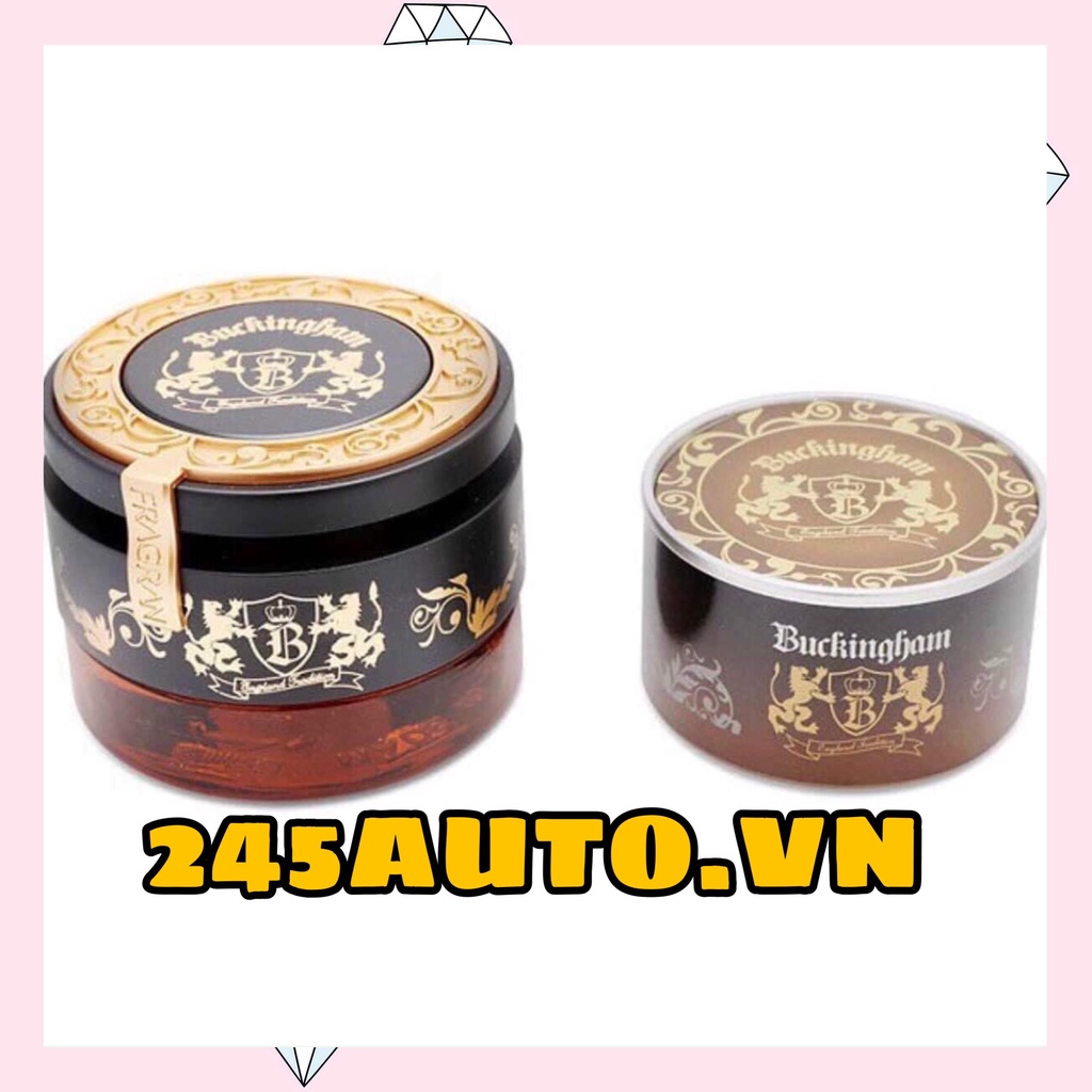 Sáp Thơm Ô tô Buckingham Hàn Quốc Hộp Đôi - Hương Cafe
