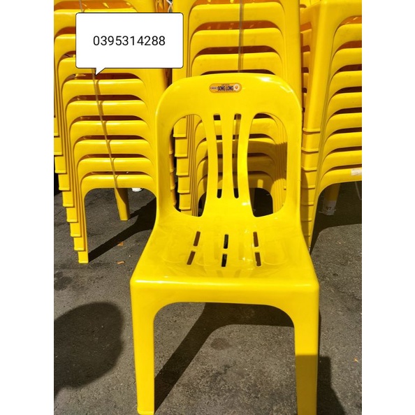 ghế dựa nhỏ 3 sọc nhựa song long
