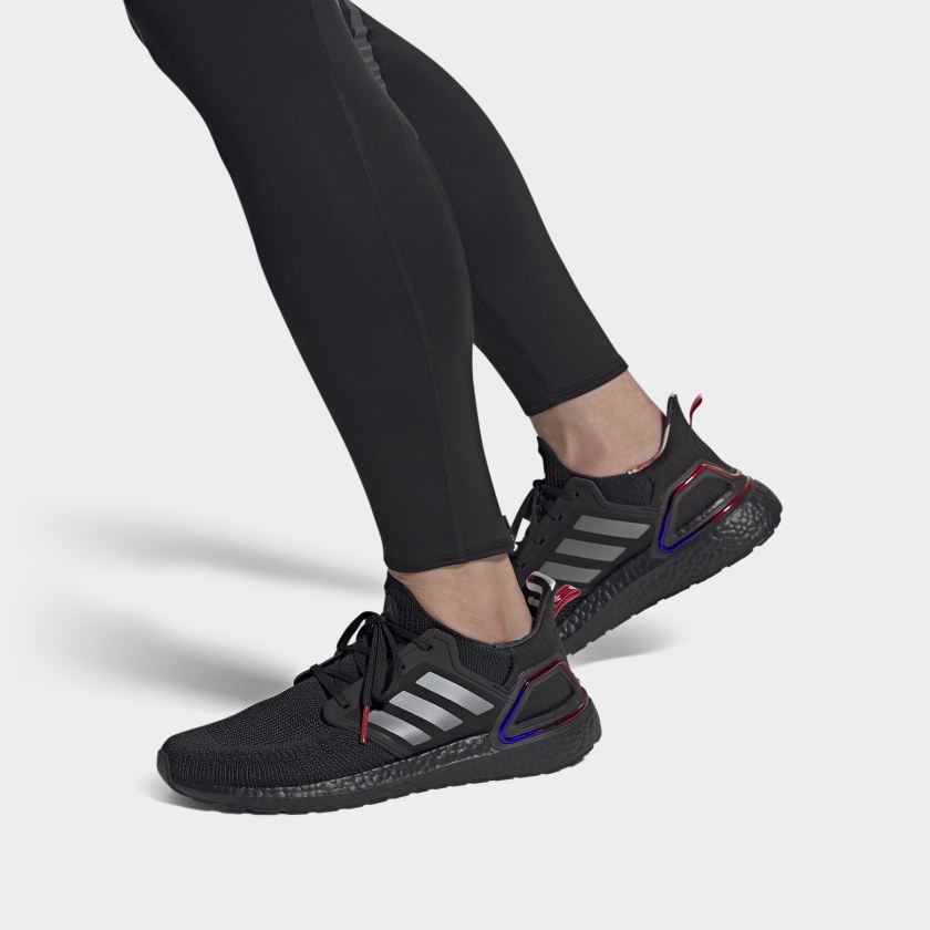 Giày Ultra Boost 20 Chính Hãng🔴FREESHIP🔴Adidas Ultraboost 20 Black Galaxy ISS - Giày Sneaker Thể Thao Adidas Auth EG1341