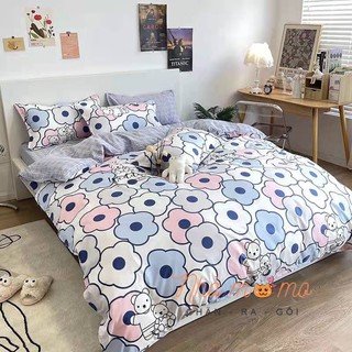 [HÀNG NHẬP KHẨU - VẢI SIÊU ĐẸP] BỘ CHĂN GA GỐI COTTON POLY NHẬP KHẨU CAO CẤP (CHAT CHON MẪU)