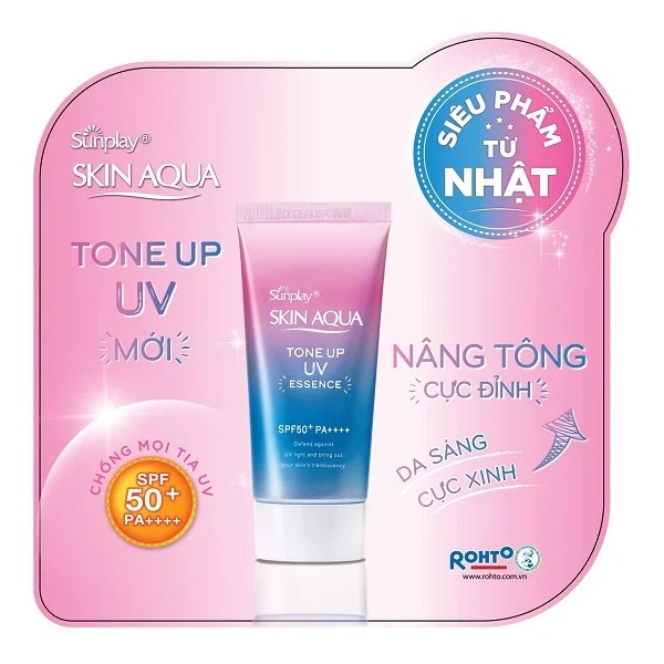 Kem chống nắng skin aqua Nhật chống UVA và UVB - Choto Cosmetics