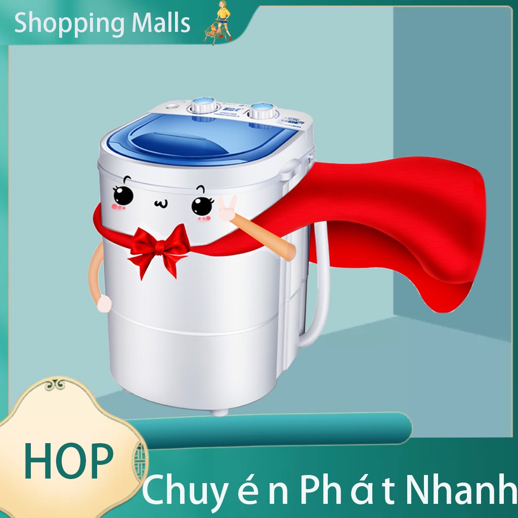 Máy giặt mini cao cấp Máy giặt vắt quần áo gia dụng Giá rẻ đặc biệt phù hợp dành cho học sinh sinhviên