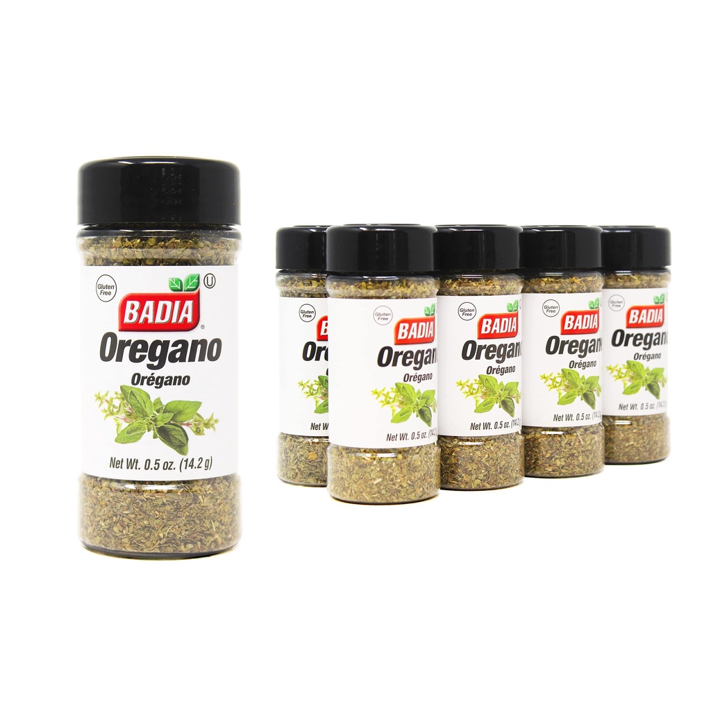 Lá Kinh Giới Khô Oregano Leaves hiệu Badia - Hủ 14.2g