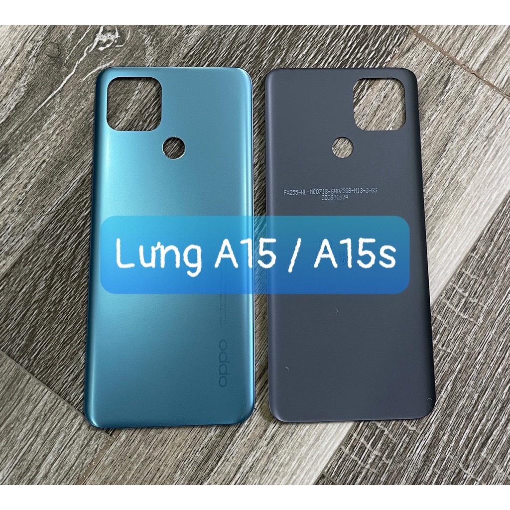 nắp lưng oppo A15 / A15s (zin)
