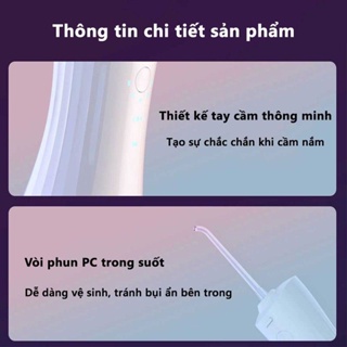 Máy tăm nước xiaomi enpuly ml8 pin 30 ngày,kháng khuẩn 99%,dung tích 250ml - ảnh sản phẩm 4