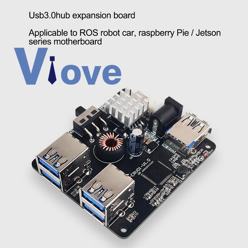 Bảng Mạch Mở Rộng Usb 3.0 HUB Cho Raspberry Pi JETSON NANO Ross Robot