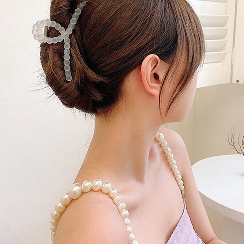 Ygt Kẹp Tóc Càng Cua Trong Suốt Thời Trang Mùa Hè Ngọt Ngào Cho Nữ