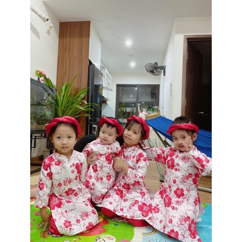 Áo kèm quần mẹ và bé gái 8-60 kg