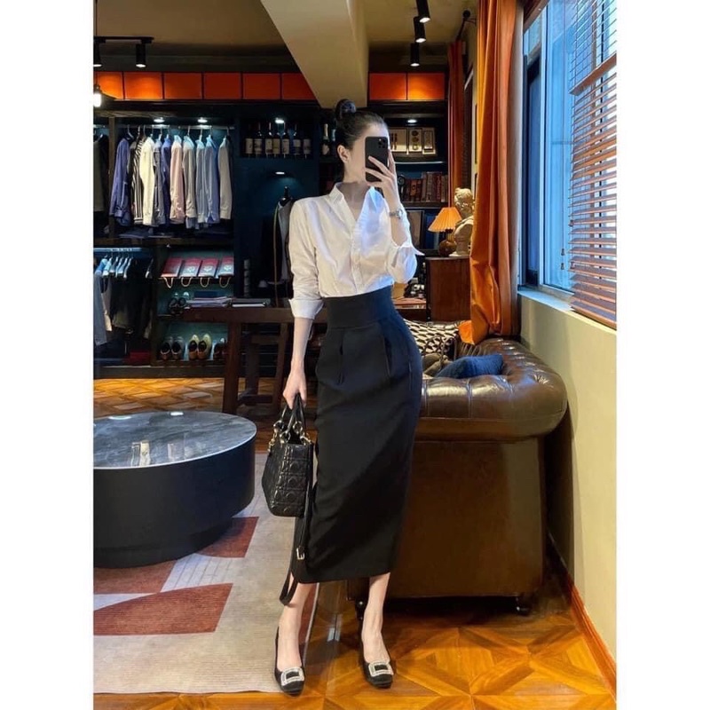 Chân váy vero dài