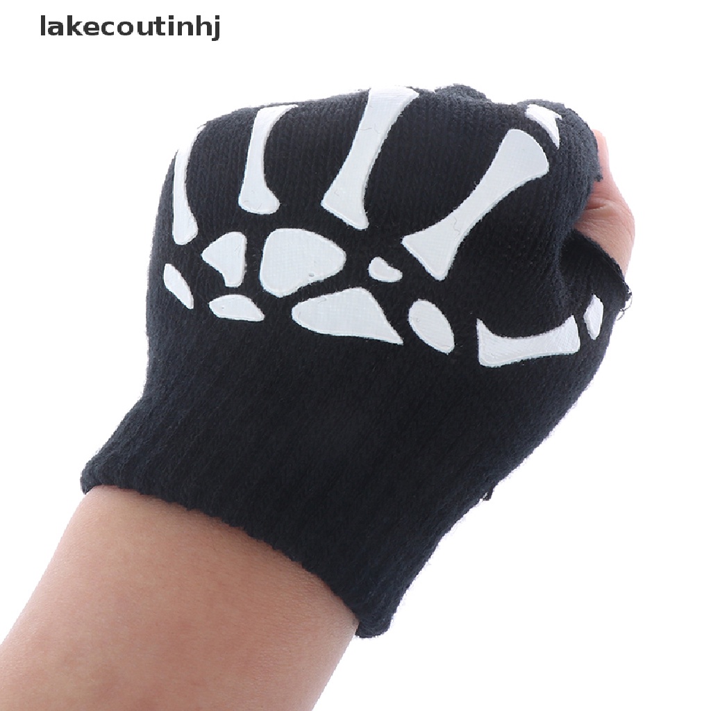 Găng Tay Dạ Quang Hình Bộ Xương Cho Bé Trai