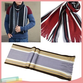 Khăn Choàng Cổ Sọc Vằn Thời Trang Nam