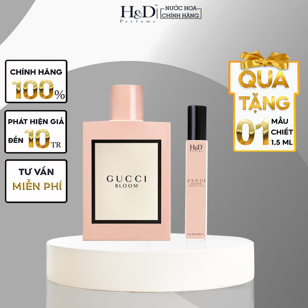 Nước hoa Nữ Gucci Bloom EDP chiết 5ml/ 10ml/ 20ml thơm lâu