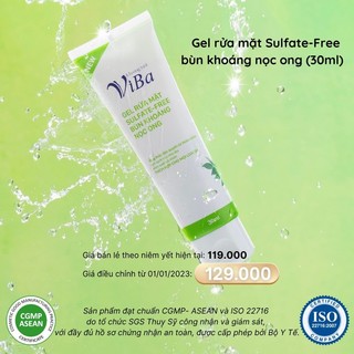 Gel rửa mặt Viba