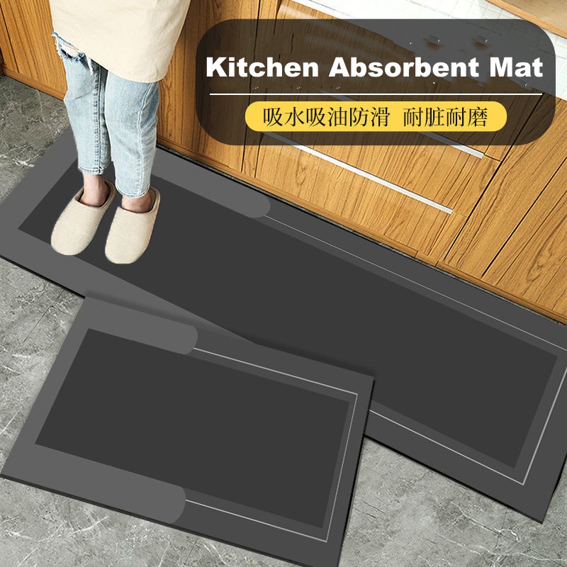 Thảm Lót Sàn Nhà Bếp / Nhà Bếp / Thảm Lót Sàn Thấm Hút Nước / Chống Trượt / Chống Dầu Nhanh Khô / Chống Thấm Nước
