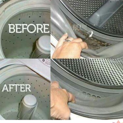 Bột Tẩy Lồng Máy Giặt Vệ Sinh Máy Giặt Hàn Quốc Loại 450g  MILLANA SHOP K057