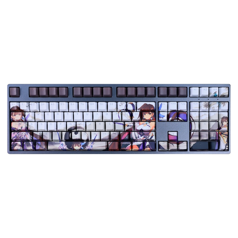 Li Sushang Keycaps Cherry Profile Honkai Impact 3 Anime PBT Nhuộm Phụ Cơ Keycap