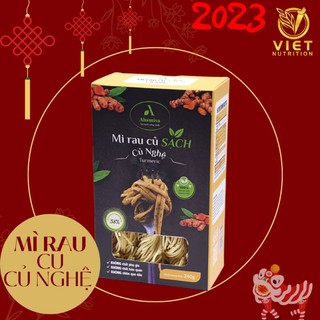 Mì rau củ sạch củ nghệ eat clean 240g