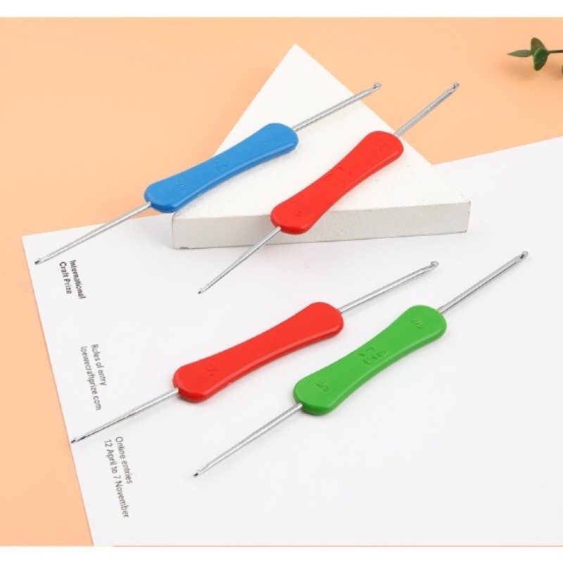 Kim móc 2 đầu cán nhựa