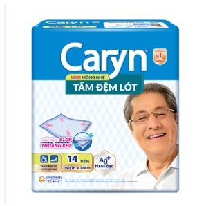 Tấm đệm lót caryn (loại siêu thấm và siêu mỏng nhẹ)
