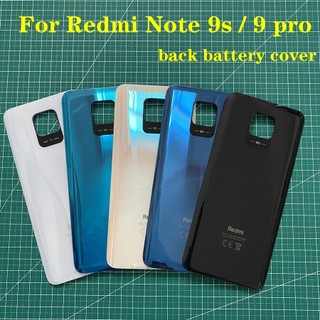 Ốp Điện Thoại Mặt Sau Bằng Kính Thay Thế Chuyên Dụng Cho Xiaomi Redmi Note 9 pro Note9S