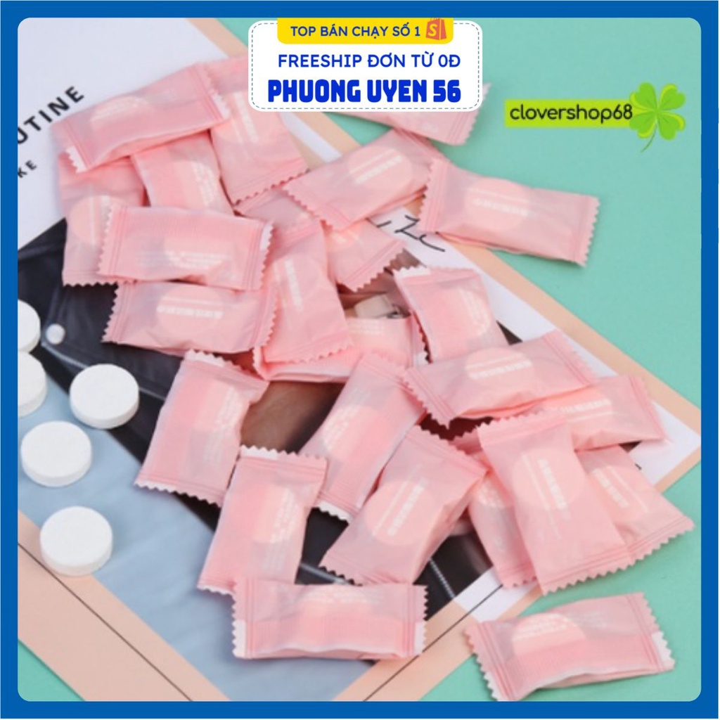 Khăn giấy nén hình viên kẹo  Phuonguyen56