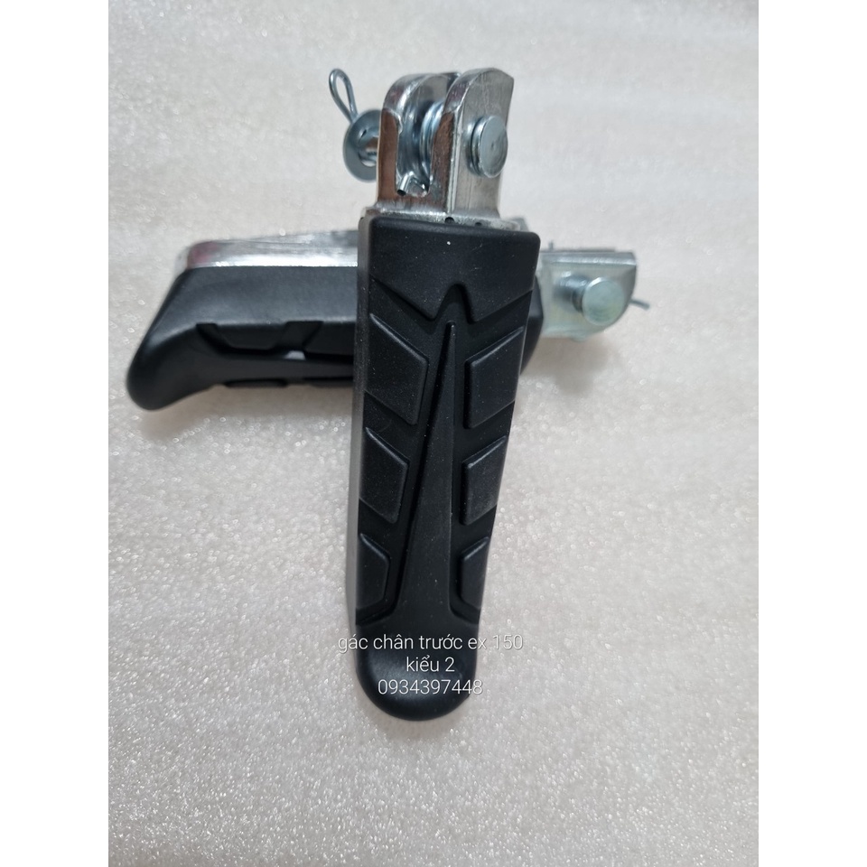GÁC CHÂN TRƯỚC XE EX 150