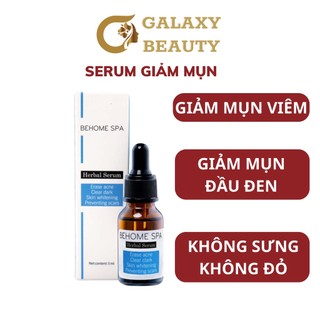 Serum giảm mụn mờ thâm Behome Spa se khít lỗ chân lông 5ml Galaxy Beauty