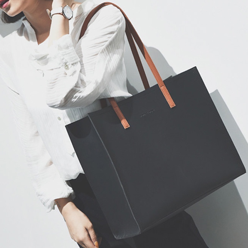 Túi Xách Da Mềm Cỡ Lớn Thiết Kế Đơn Giản Thời Trang Cho Nữ